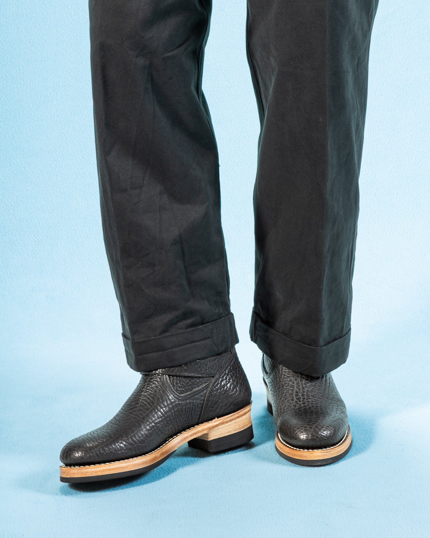 Attractions Engineer Boot - Black Avancorpo & Buffalo Midsole - Standard & Strange