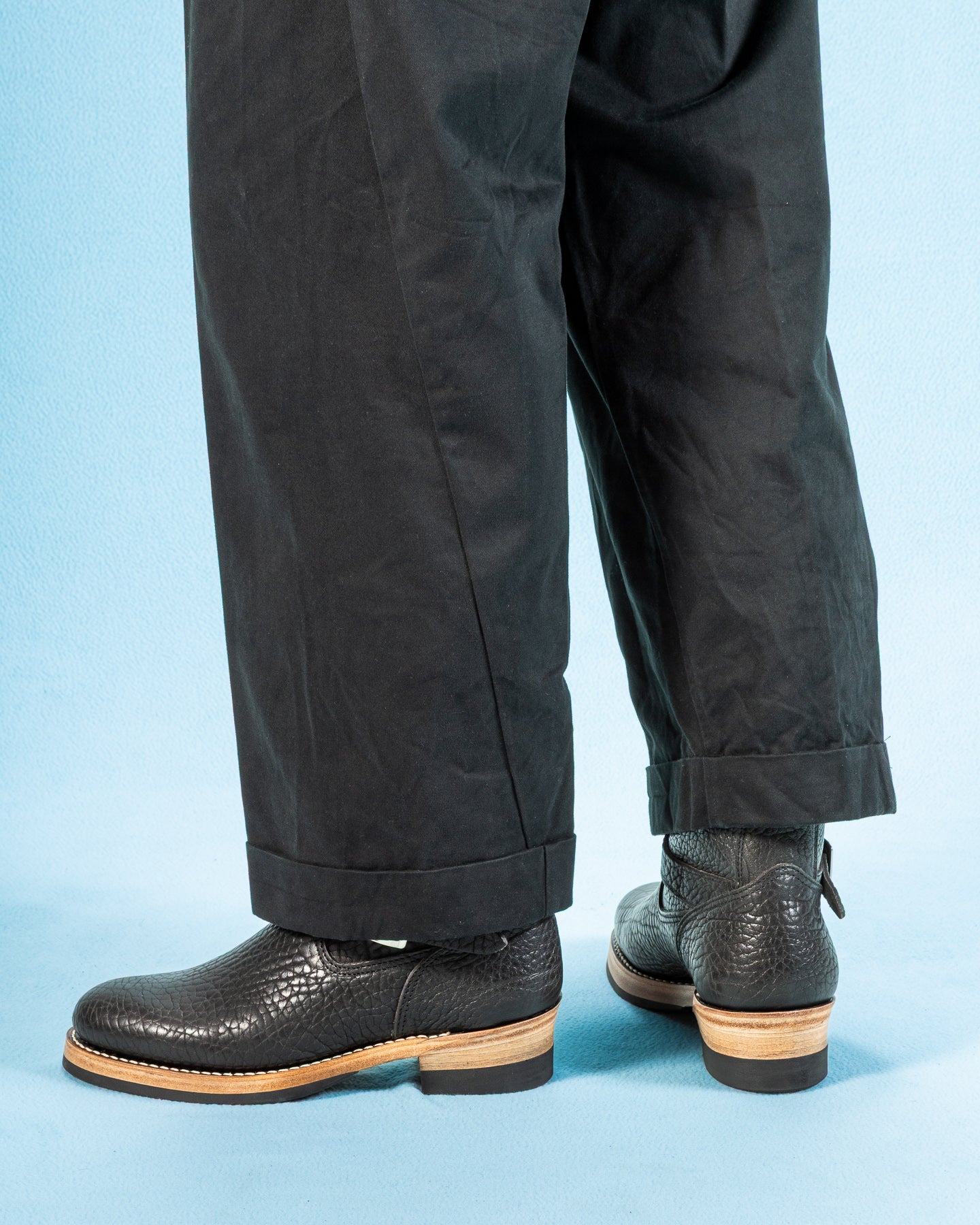 Attractions Engineer Boot - Black Avancorpo & Buffalo Midsole - Standard & Strange