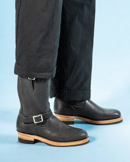 Attractions Engineer Boot - Black Avancorpo & Buffalo Midsole - Standard & Strange