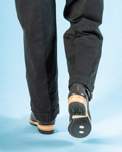 Attractions Engineer Boot - Black Avancorpo & Buffalo Midsole - Standard & Strange