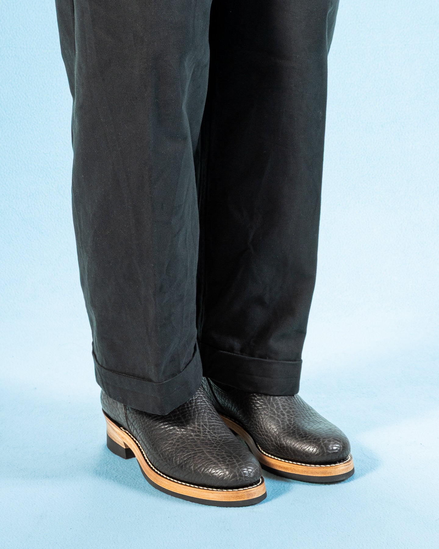 Attractions Engineer Boot - Black Avancorpo & Buffalo Midsole - Standard & Strange