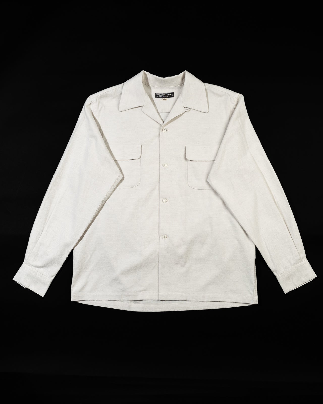 Attractions Flap Pocket Flannel Shirt - White - Standard & Strange