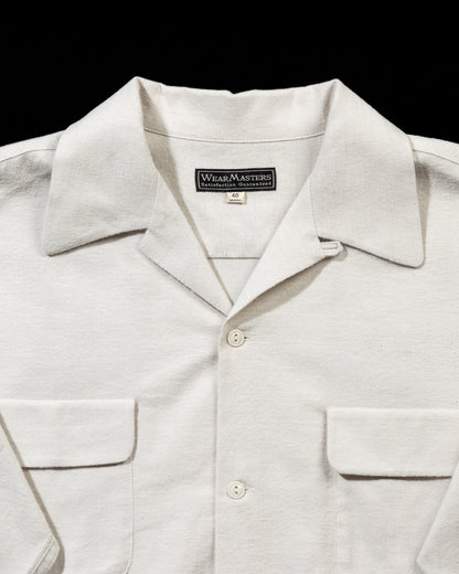 Attractions Flap Pocket Flannel Shirt - White - Standard & Strange