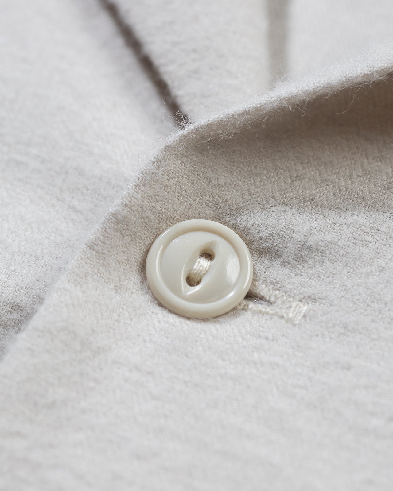 Attractions Flap Pocket Flannel Shirt - White - Standard & Strange