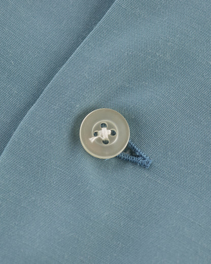 Attractions Flap Pocket Rayon S/S Shirt - Sax - Standard & Strange