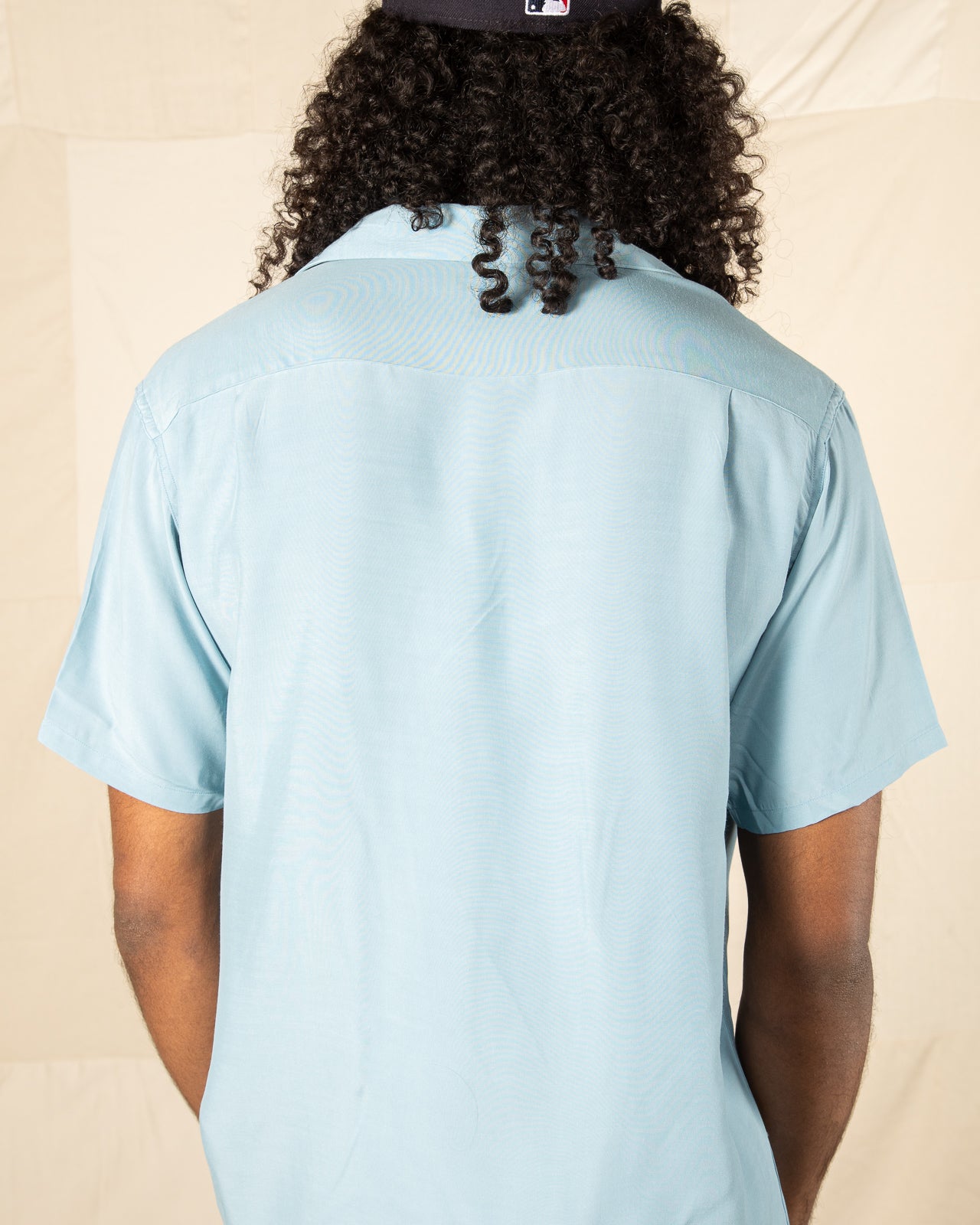 Attractions Flap Pocket Rayon S/S Shirt - Sax – Standard & Strange