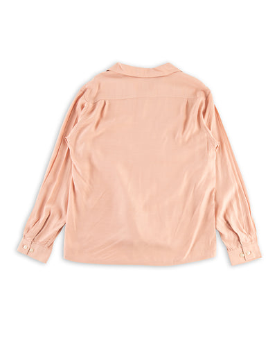 Attractions Flap Pocket Rayon Shirt - Pink - Standard & Strange