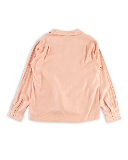 Attractions Flap Pocket Rayon Shirt - Pink - Standard & Strange