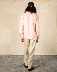 Attractions Flap Pocket Rayon Shirt - Pink - Standard & Strange