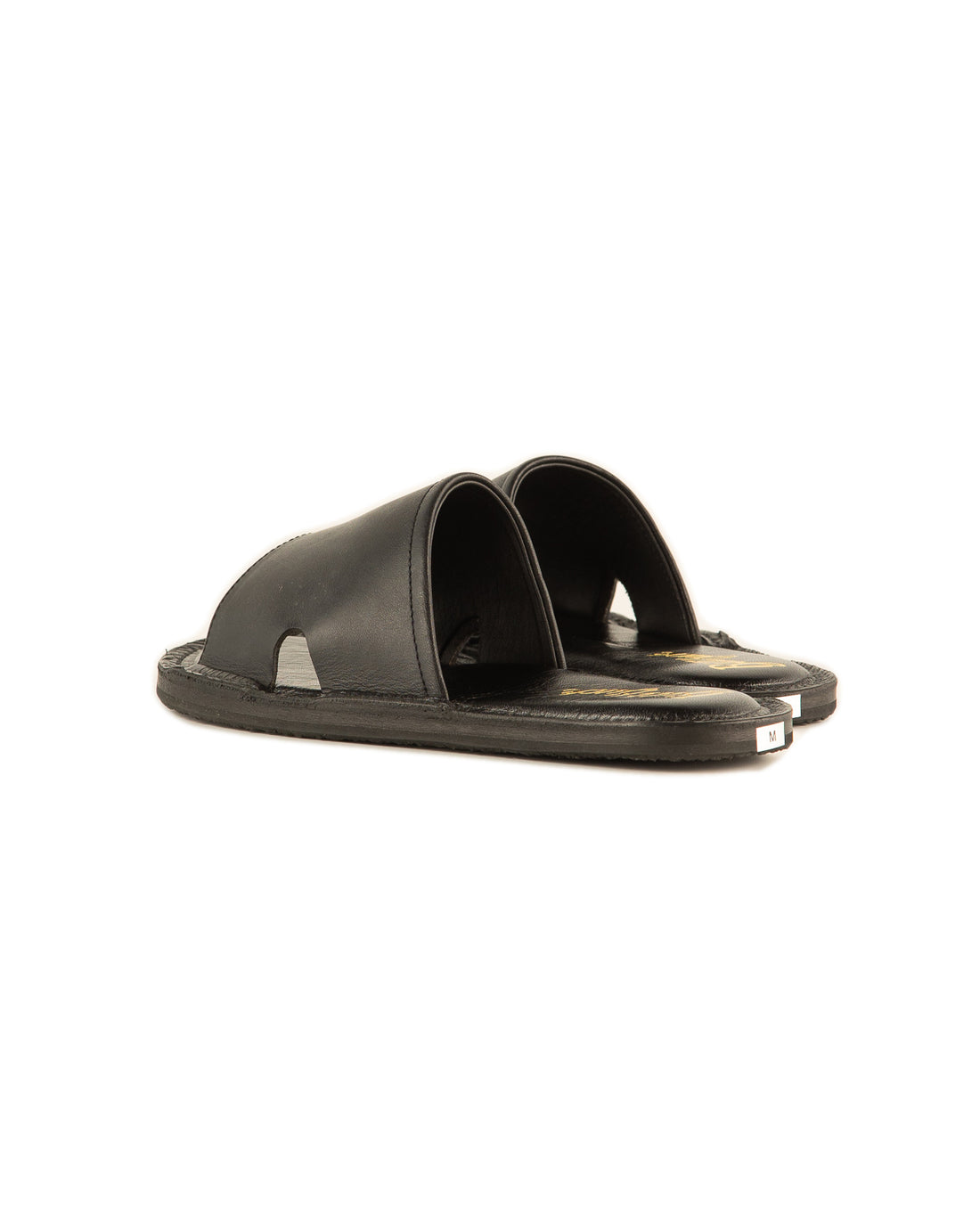 Attractions Horsehide Sandals - Black - Standard & Strange