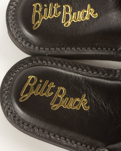 Attractions Horsehide Sandals - Black - Standard & Strange