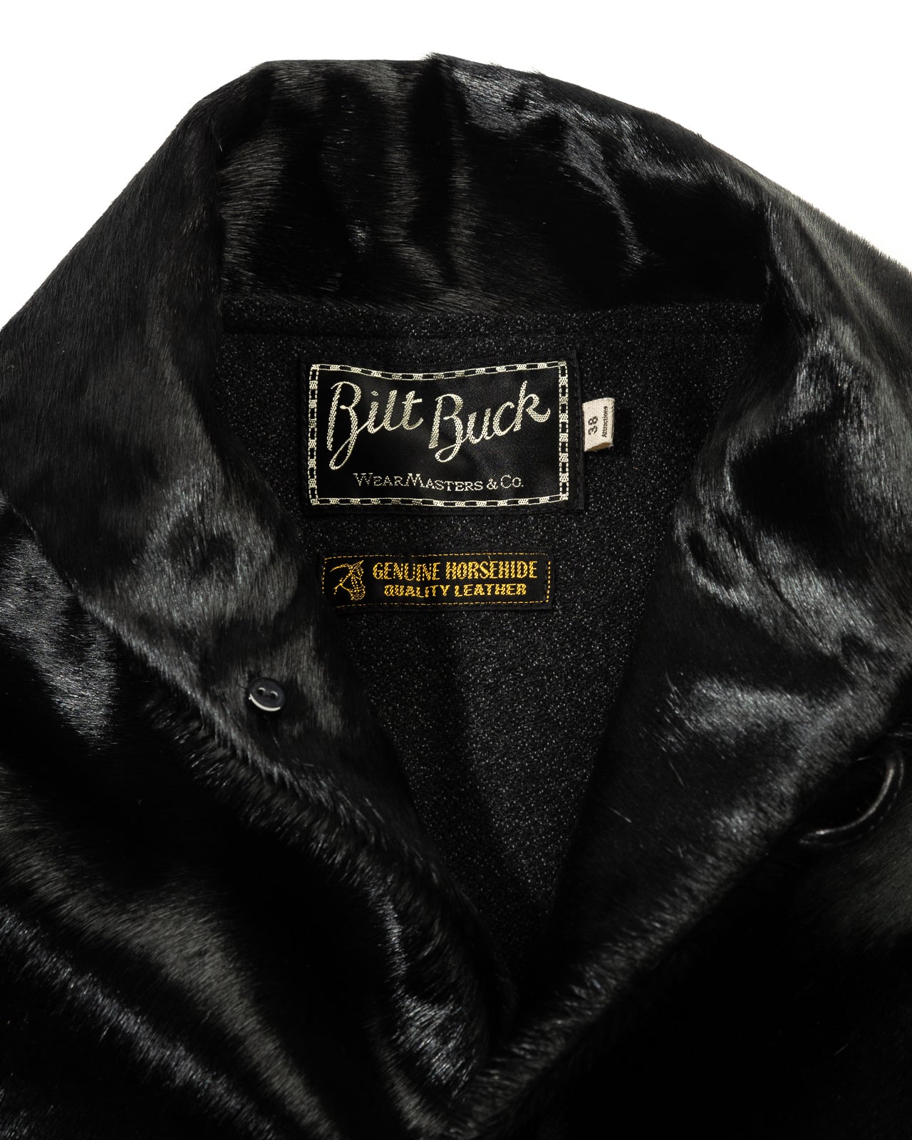 Attractions King Shawl Jacket - Black Hair on Hide - Standard & Strange