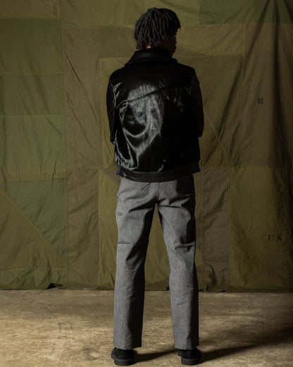 Attractions King Shawl Jacket - Black Hair on Hide - Standard & Strange