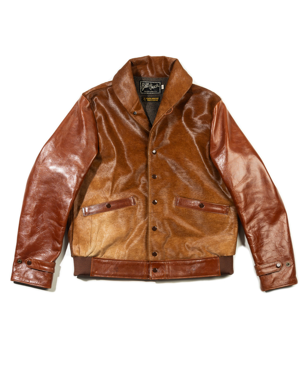 Attractions King Shawl Jacket - Brown Hair on Hide – Standard 