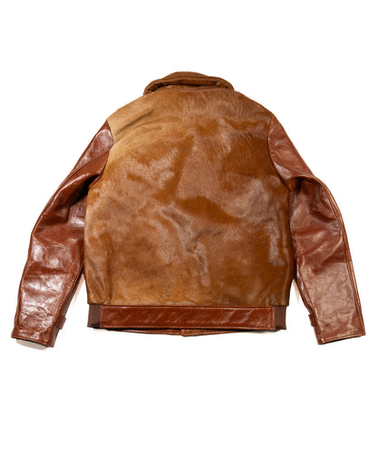 Attractions King Shawl Jacket - Brown Hair on Hide - Standard & Strange