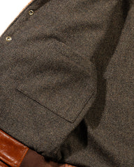 Attractions King Shawl Jacket - Brown Hair on Hide - Standard & Strange