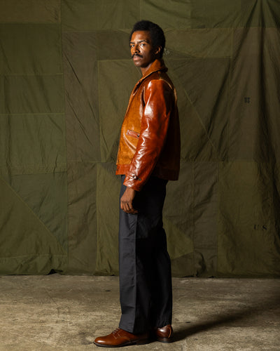 Attractions King Shawl Jacket - Brown Hair on Hide - Standard & Strange