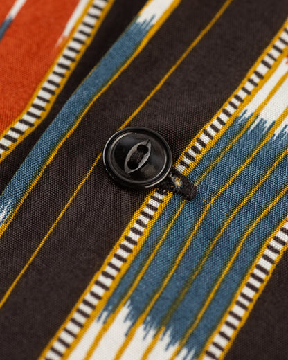 Attractions Native Print Rayon Shirt - Black - Standard & Strange