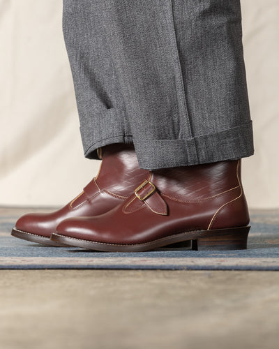 Attractions Roper Boots - Burgundy - Standard & Strange