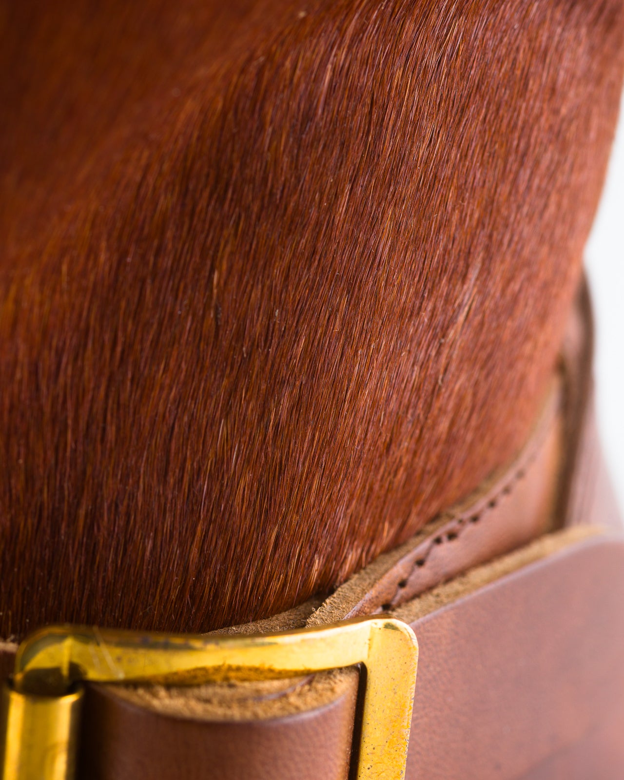 Attractions S&S x Attractions 444 Engineer Boot - Brown Horsehair - Standard & Strange