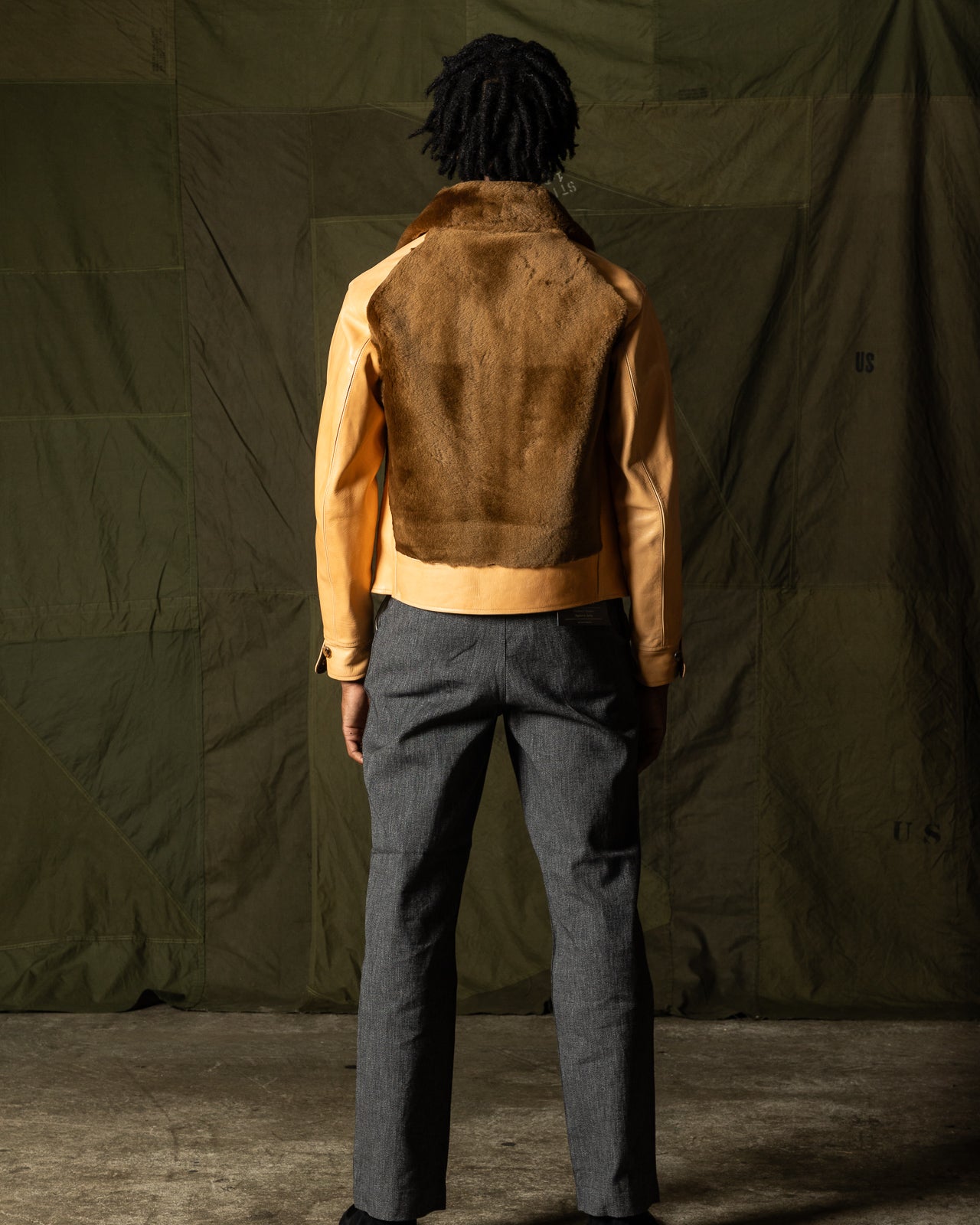 Attractions S&S x Attractions Grizzly Jacket - Brown Mouton - Standard & Strange