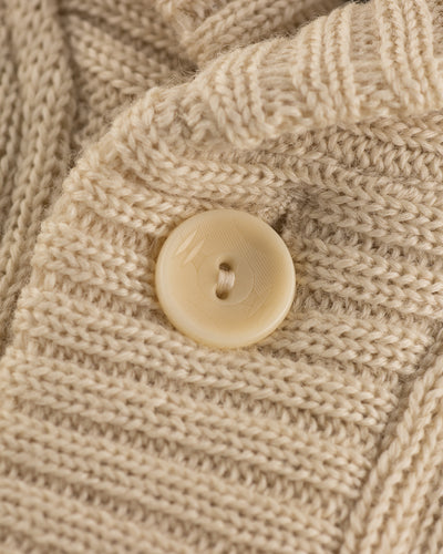 Attractions Shawl Knit Cardigan - White - Standard & Strange