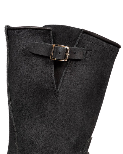 Attractions Suede Engineer Boot - Black - Standard & Strange