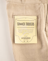 Attractions Summer Trousers - Beige - Standard & Strange