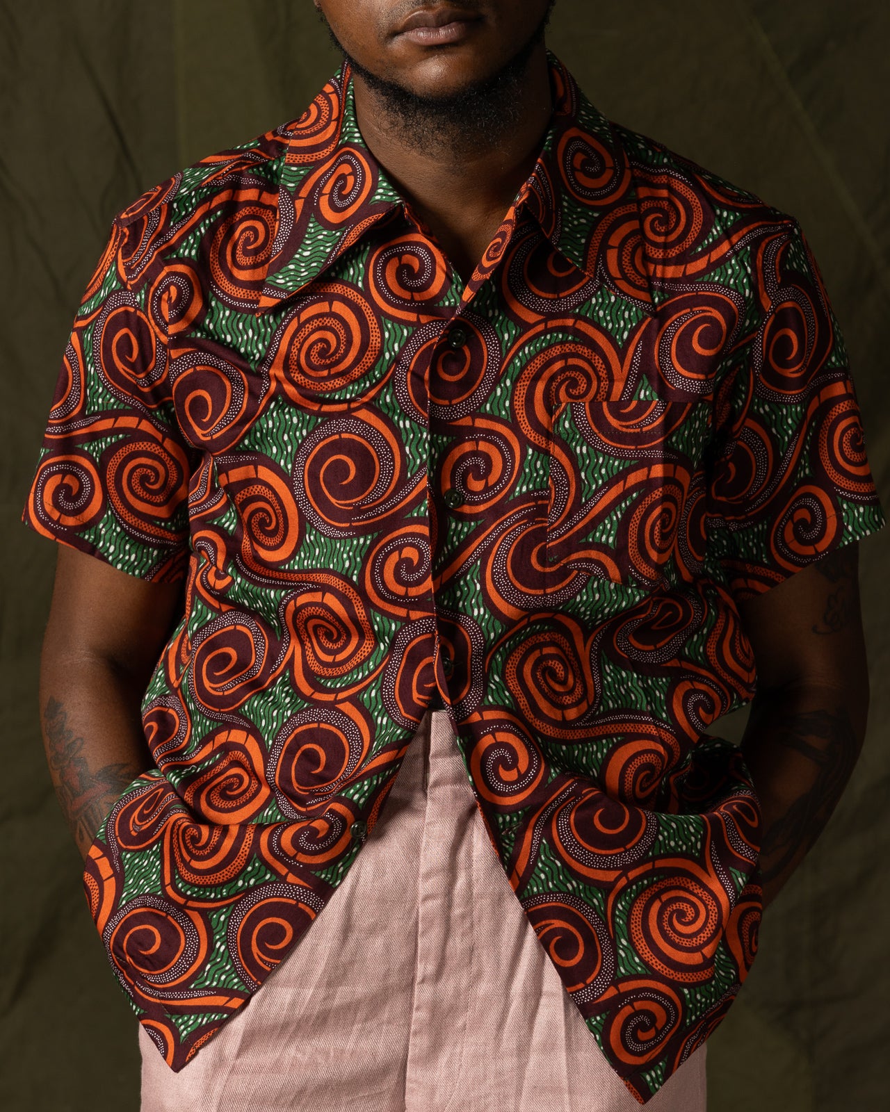 Attractions Tribal Shirt - Green - Standard & Strange