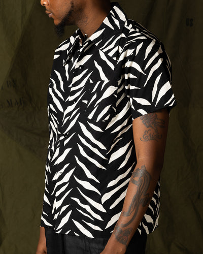 Attractions Zebra Shirt - Black - Standard & Strange