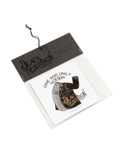 Black Sign BS Sticker - Tailor - Standard & Strange
