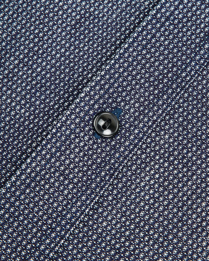 Black Sign 10 oz Dobby Denim Open Pocket Work Shirt - Dark Indigo - Standard & Strange