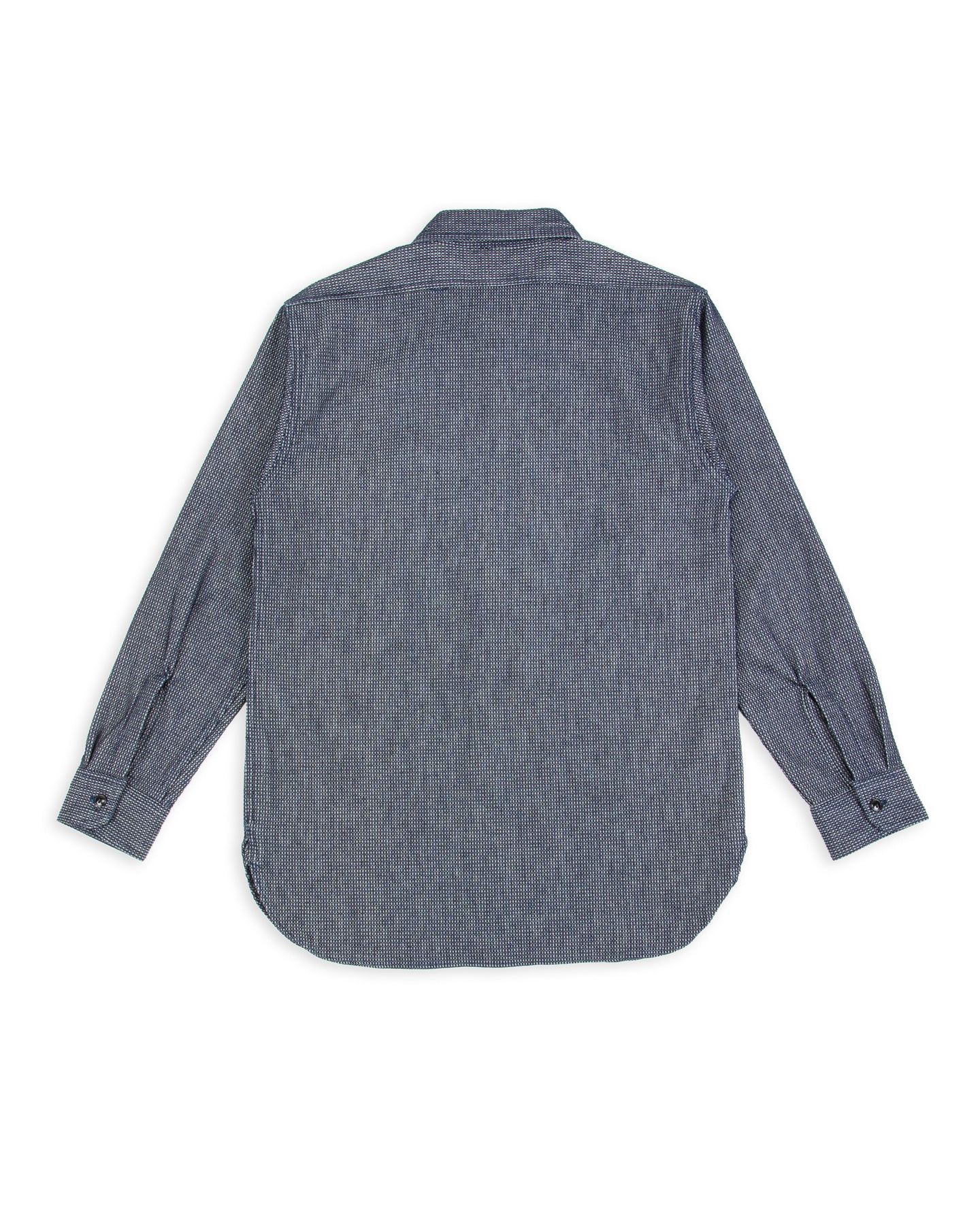 10 oz Dobby Denim Open Pocket Work Shirt - Dark Indigo – Standard
