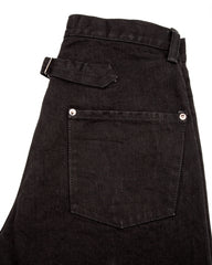 Black Sign 15oz Vocalion Waist Overalls - Deep Black - Standard & Strange