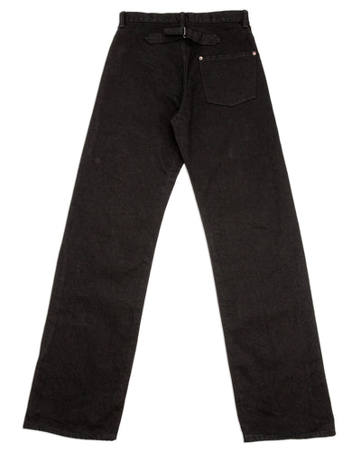 Black Sign 15oz Vocalion Waist Overalls - Deep Black - Standard & Strange