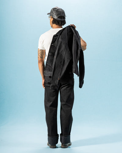 Black Sign 15oz Vocalion Waist Overalls - Deep Black - Standard & Strange