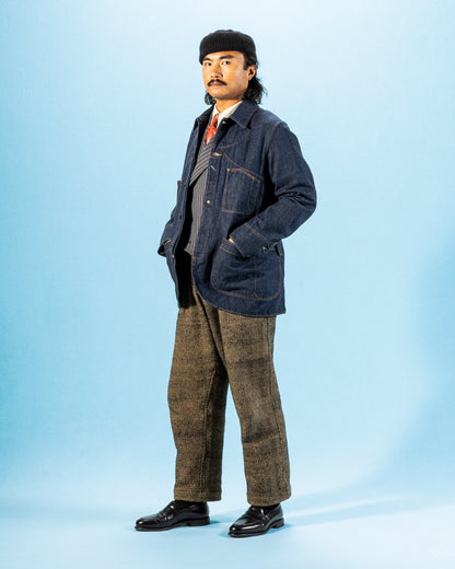 Black Sign 1910s 9oz Death Valley Jacket - Dark Indigo - Standard & Strange