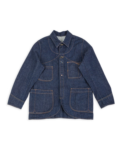 Black Sign 1910s 9oz Death Valley Jacket - Dark Indigo - Standard & Strange