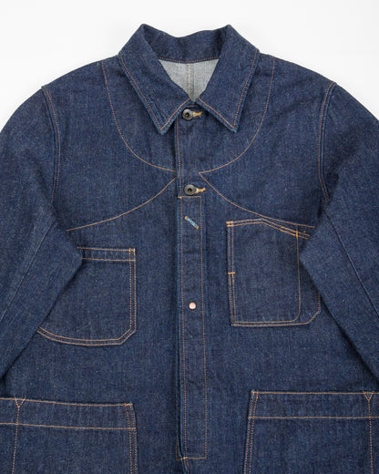 Black Sign 1910s 9oz Death Valley Jacket - Dark Indigo - Standard & Strange