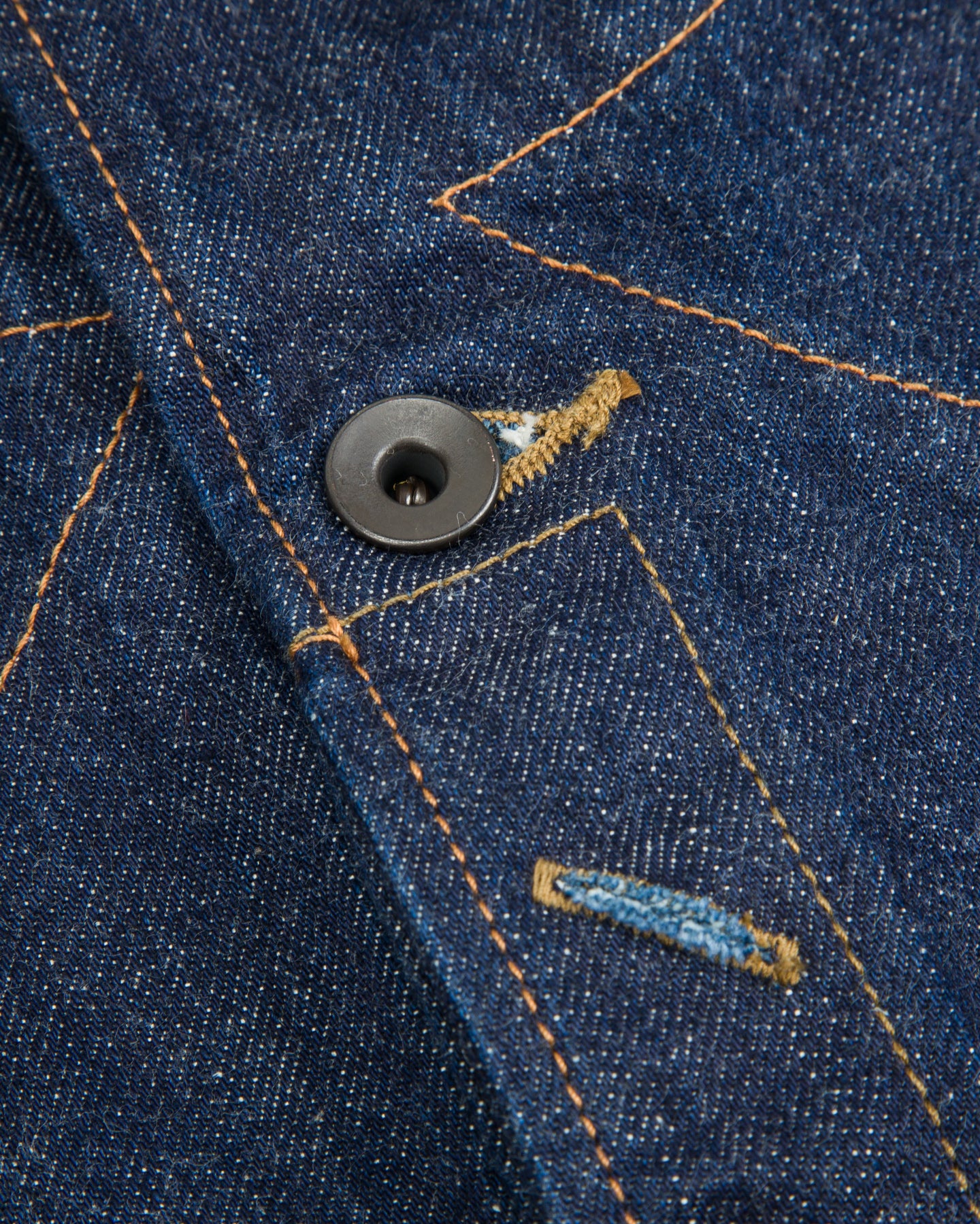 Black Sign 1910s 9oz Death Valley Jacket - Dark Indigo - Standard & Strange