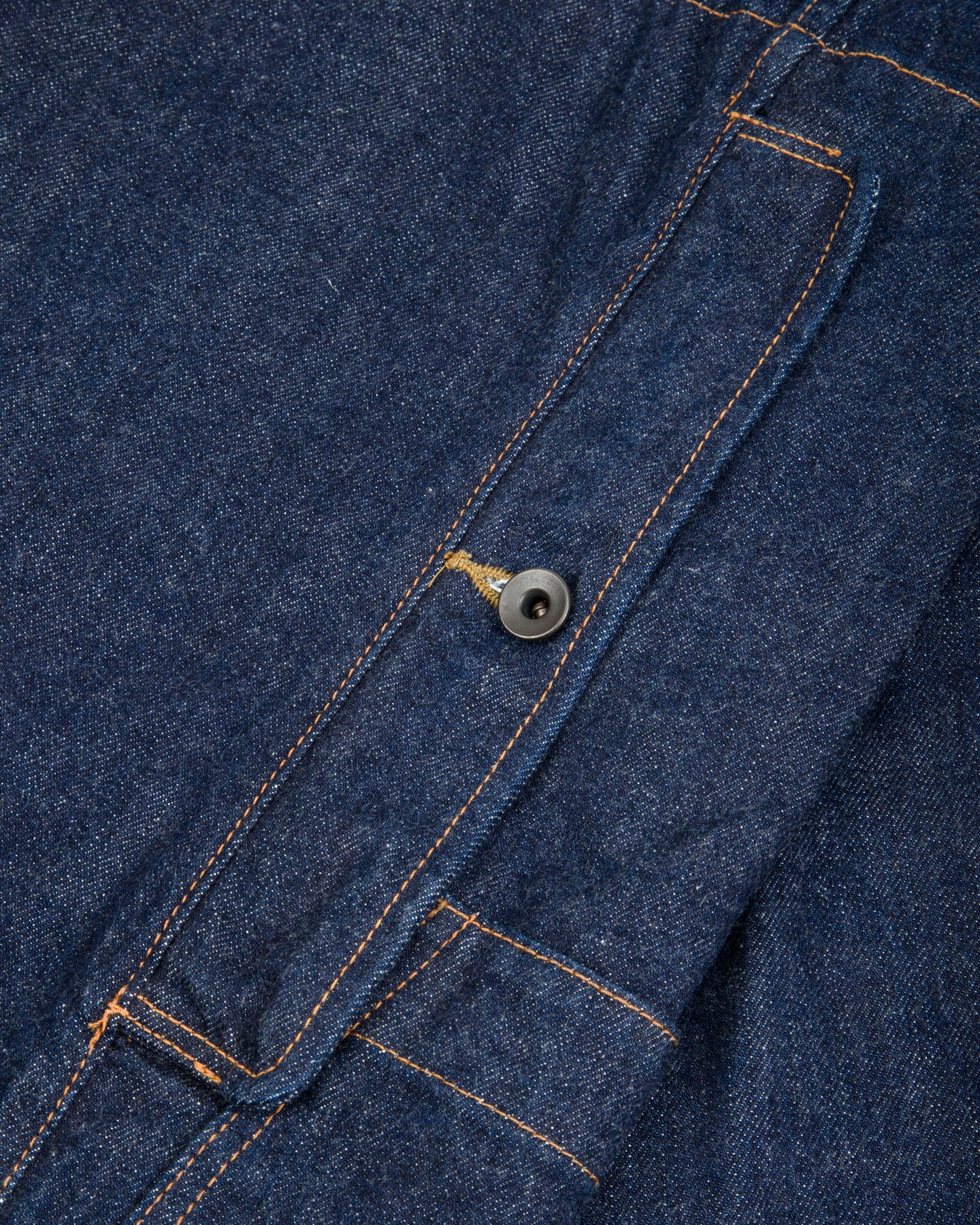 Black Sign 1910s 9oz Death Valley Jacket - Dark Indigo - Standard & Strange