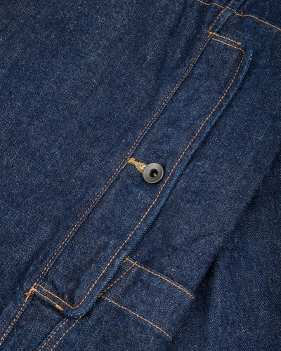 Black Sign 1910s 9oz Death Valley Jacket - Dark Indigo - Standard & Strange