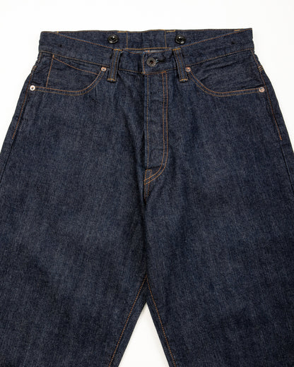 Black Sign 1920s 10.5 oz Dockery Waist-Overalls - Dark Indigo - Standard & Strange