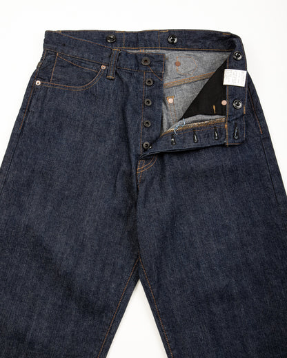 Black Sign 1920s 10.5 oz Dockery Waist-Overalls - Dark Indigo - Standard & Strange