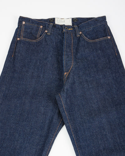 Black Sign 1920s 9 oz Death Valley Waist-Overalls - Dark Indigo - Standard & Strange