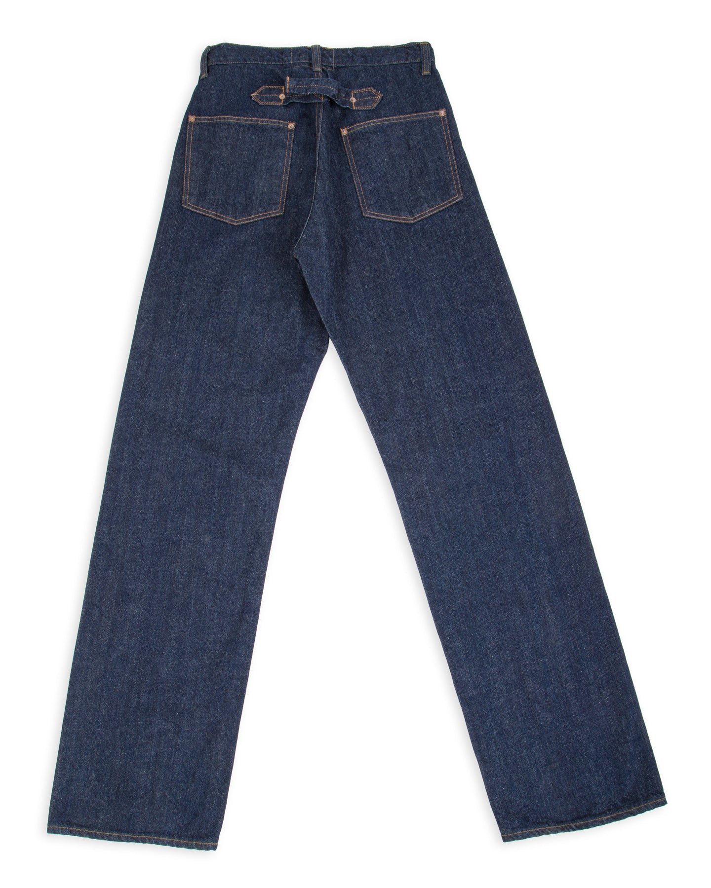 1920s 9 oz Death Valley Waist-Overalls - Dark Indigo – Standard