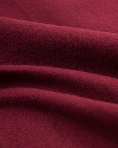 Black Sign 1920s Cow Boy Flannel Shirt - Bordeaux - Standard & Strange