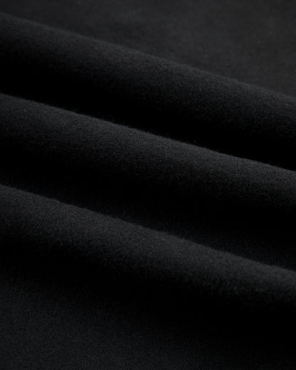 Black Sign 1920s Cow Boy Flannel Shirt - Midnight Black - Standard & Strange