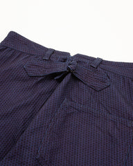 Black Sign 1920s "Sashiko" Montgomery Trousers - Deep Indigo - Standard & Strange