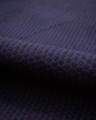 Black Sign 1920s "Sashiko" Montgomery Trousers - Deep Indigo - Standard & Strange